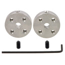 Pololu Universal Mounting Hub for 4mm Shaft, M3 Holes (2-Pack)