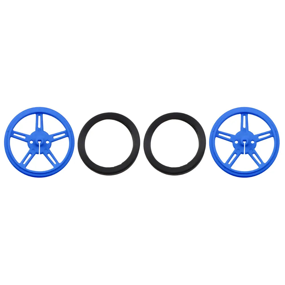 Pololu Wheel 60×8mm Pair - Blue