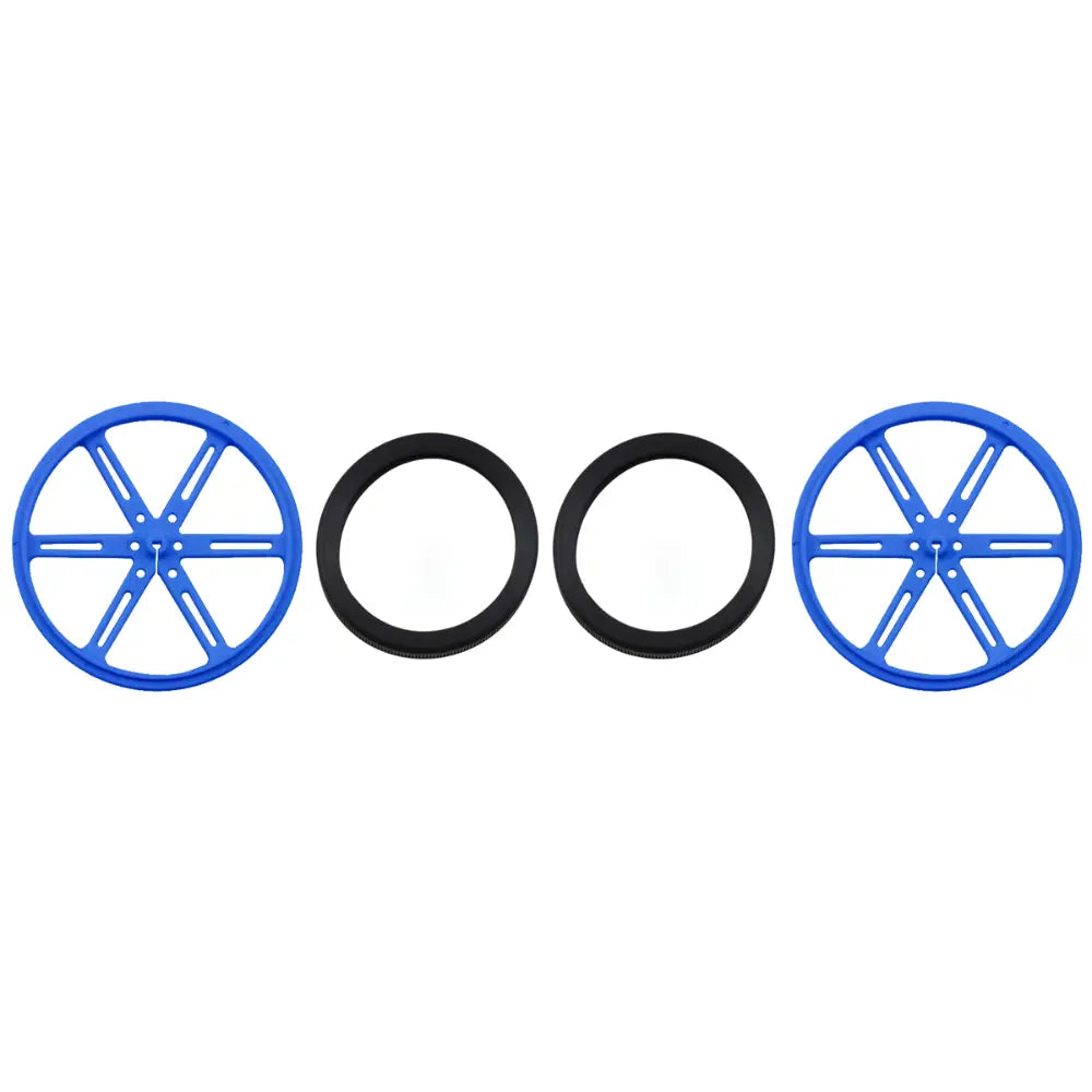 Pololu Wheel 90×10mm Pair - Blue