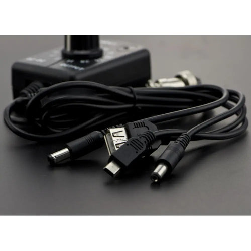 Portable Hand Crank Power Generator w/ Voltage Regulator