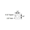 Single Screw Plate (24pk)