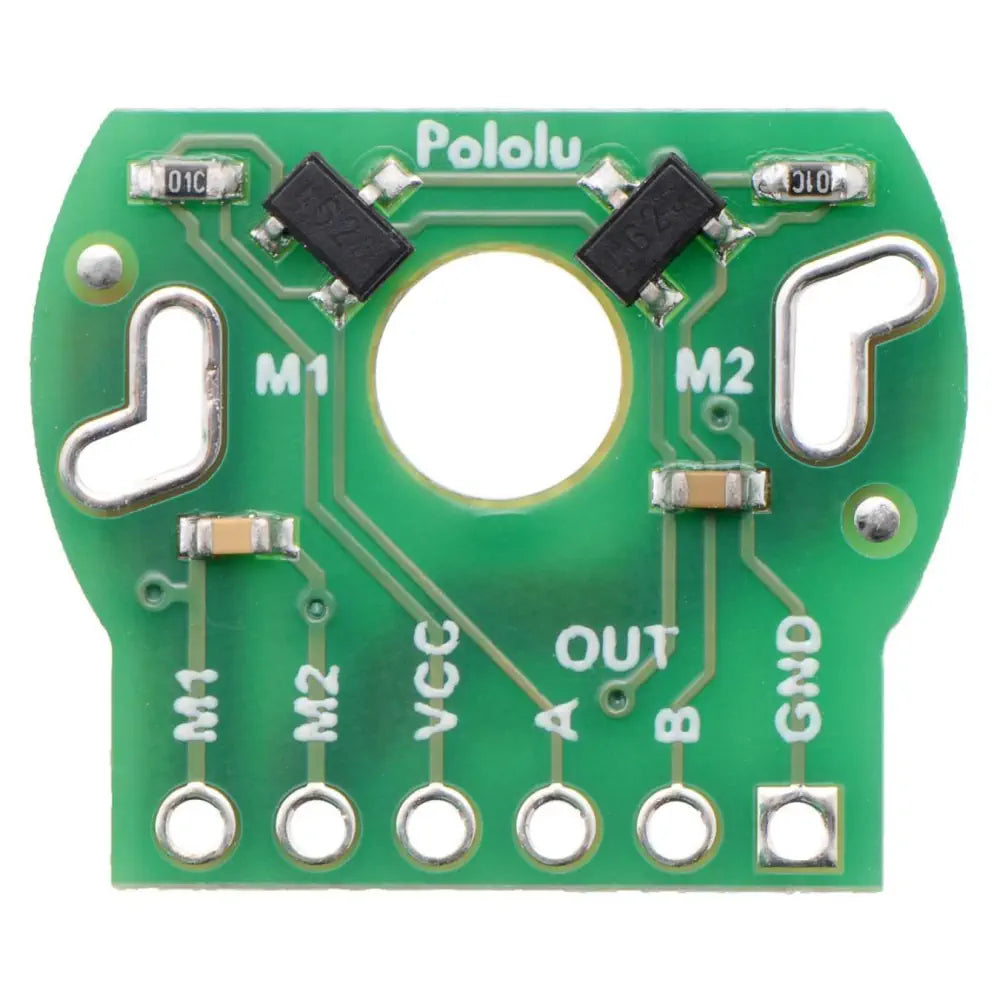 Magnetic Encoder Pair Kit for Mini Plastic Gearmotors (12 CPR, 2.7-18V)