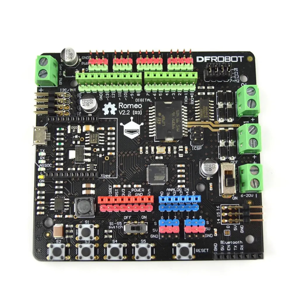 Romeo V2 All-in-one Microcontroller (ATMega32U4)