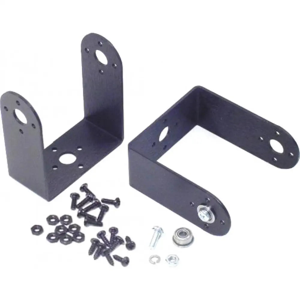 Lynxmotion Long "C" Servo Bracket with Ball Bearings Two Pack ASB-10