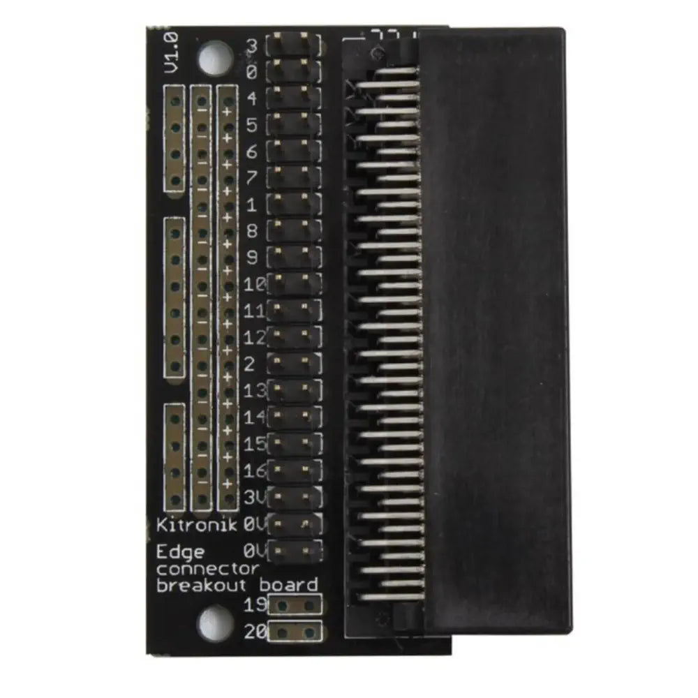 Kitronik Edge Connector Breakout Board for BBC micro:bit (Assembled)