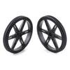 Pololu Wheel Pair for Standard Servo Splines (25T, 5.8 mm) 70 x 8 mm (Black)