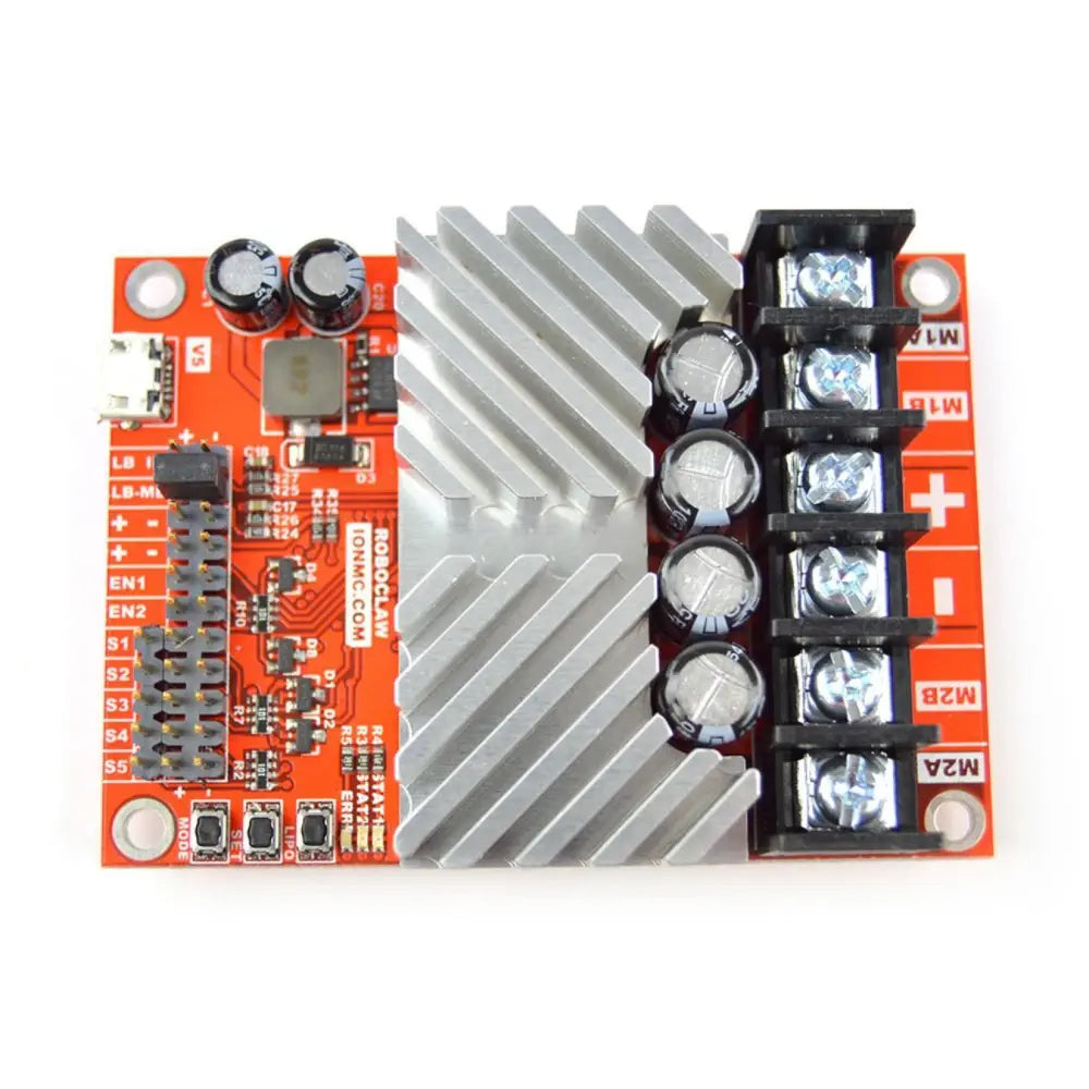 RoboClaw 2x30A, 6-34VDC Regenerative Motor Controller