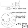 Pololu Universal 3mm Mounting Hub (2-56)