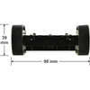 Pololu Zumo Tracked Chassis Kit (No Motors)