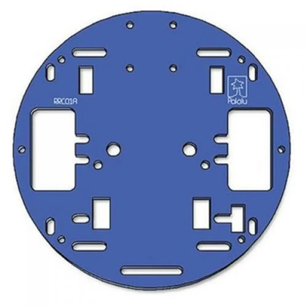 Pololu Round Robot Chassis Solid Red