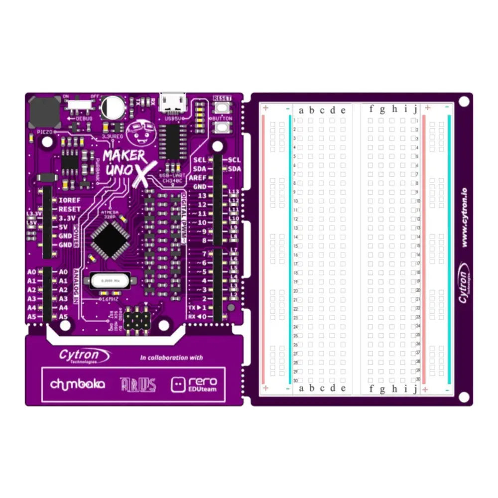 Maker UNO X: Simplifying Arduino for Classrooms