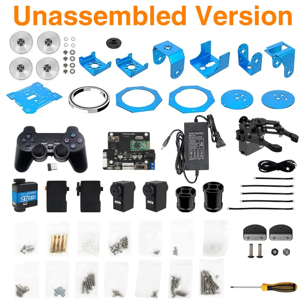 Hiwonder Xarm 1S Intelligent Bus Servo Robotic Arm (Unassembled Version)