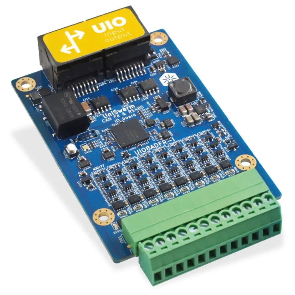 Industrial grade I/O board - 8 analog I/O configurable in CAN and/or ...