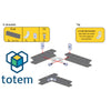 BinaryBots Totem Crab Robot Kit with BBC micro:bit - STEM Coding Programmable Learning Toy - Build Interactive Sensor Robot for Kids, Students &amp; Schools - Educational Gift
