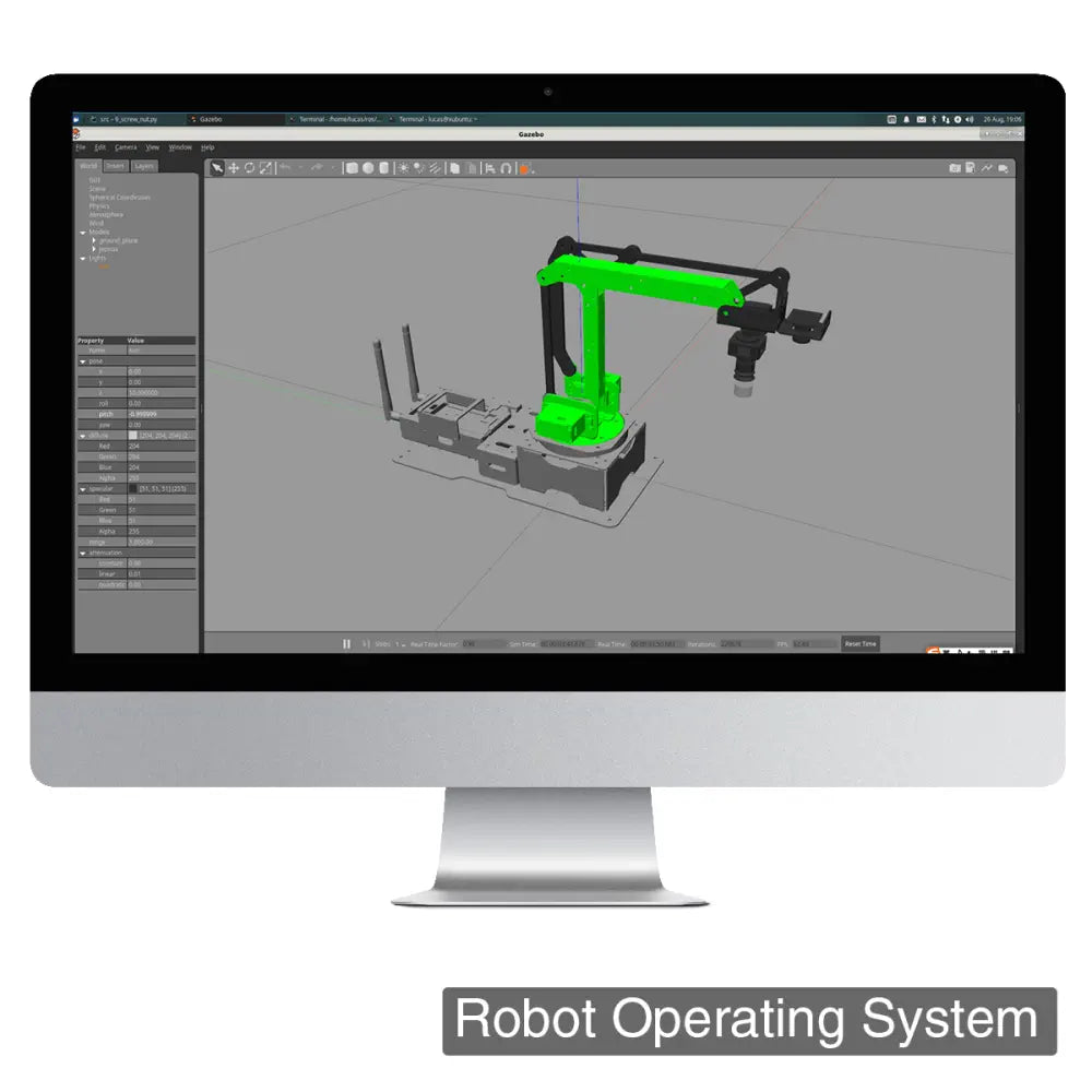 Hiwonder JetMax JETSON NANO Robot Arm ROS Open source Vision Recognition Program (Standard Kit)