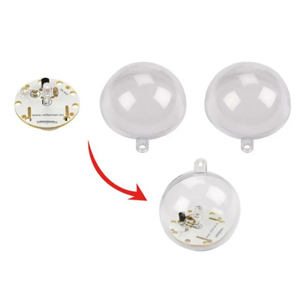 RGB LED Ball Soldering Kit