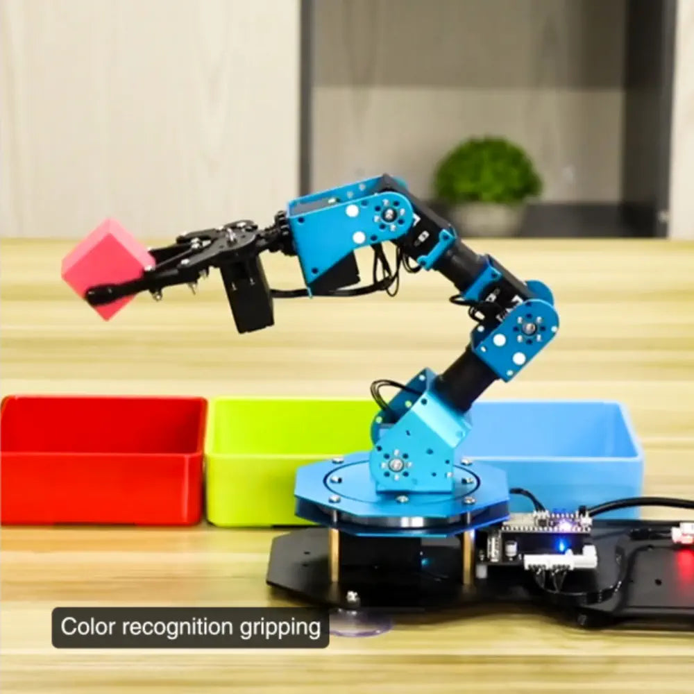 xArm ESP32 Bus Servo Robotic Arm Powered by Open-source ESP32 Python Programmable Robot  (Unassembled Kit + Sensor kit)