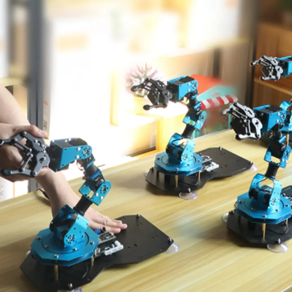 xArm ESP32 Bus Servo Robotic Arm Powered by Open-source ESP32 Python Programmable Robot  (Unassembled Kit + Sensor kit)