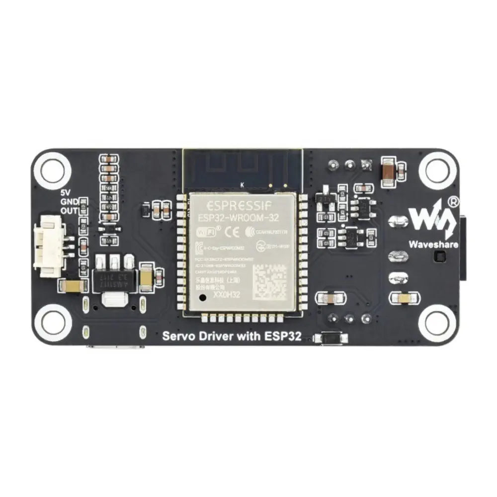 ESP32 Servo Driver Expansion Board, Built-In WiFi & Bluetooth
