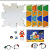 BinaryBots Cardboard to Code UFO Robot Kit - BBC micro:bit STEM Coding Toy - Build Sensor Based Interactive Science Robot - Learning Gift for Kids Schools | UFO Kit