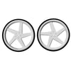 63mm Servo Wheel - White (2pk)