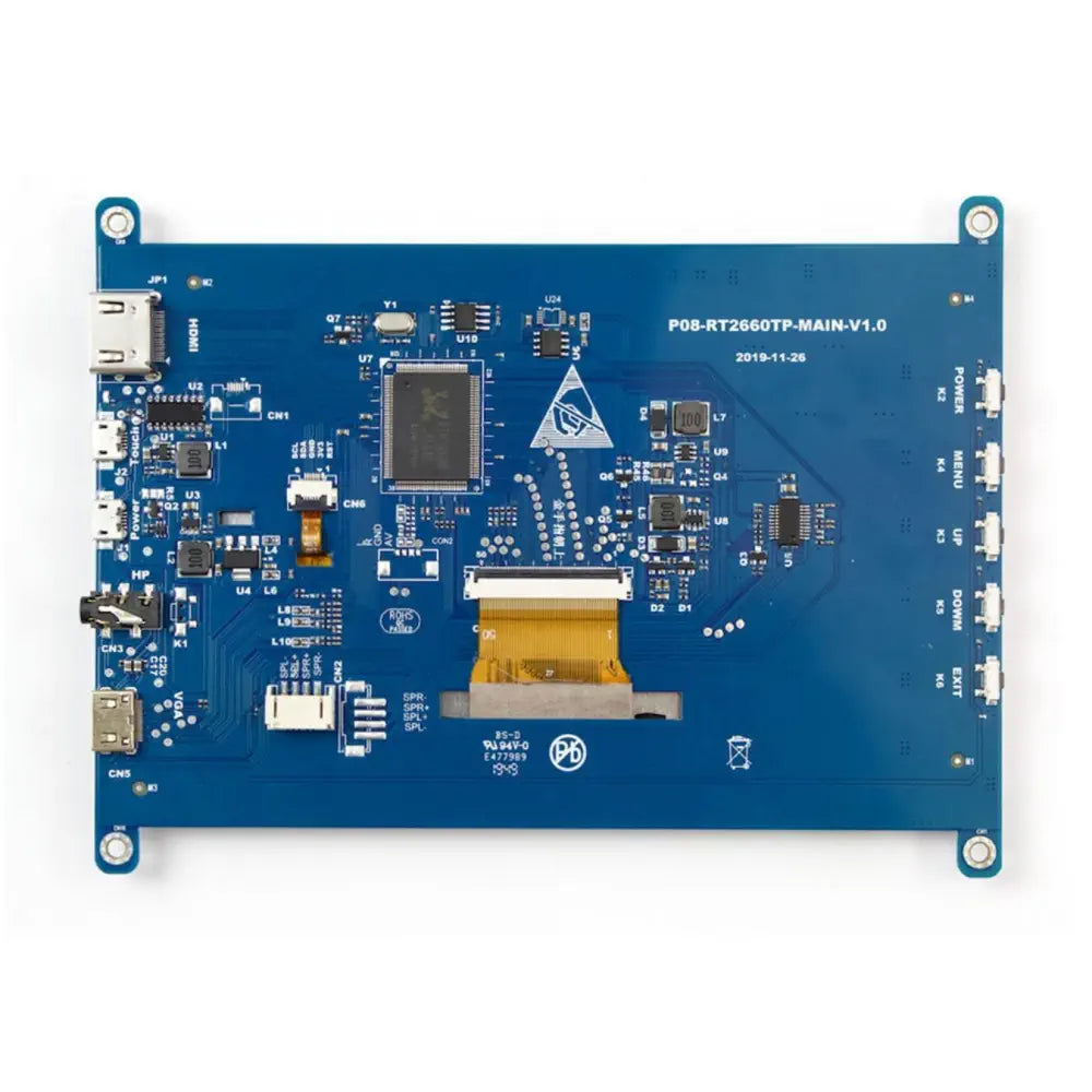 7-inch 1024x600 HDMI LCD w/ Touch for Raspberry Pi