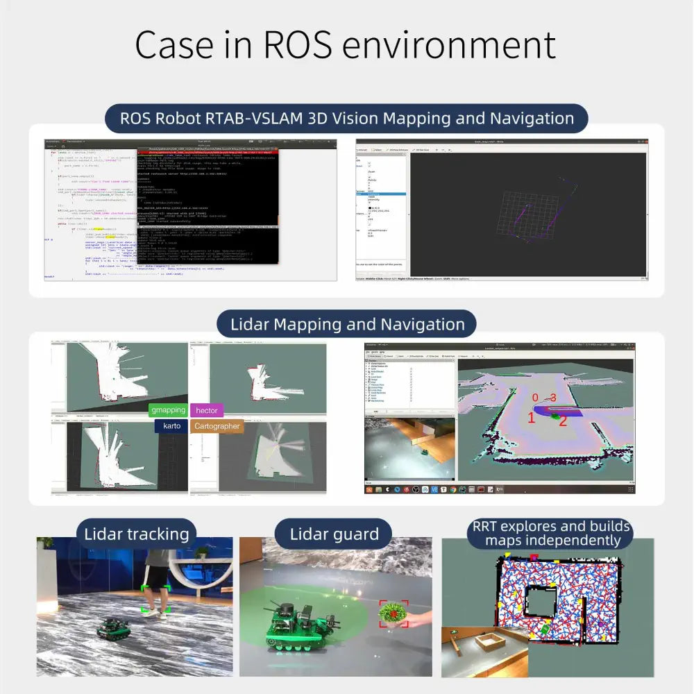 YDLIDAR X3 Pro Lidar TOF Ranging 8m for ROS Robotics support ROS1 ROS2
