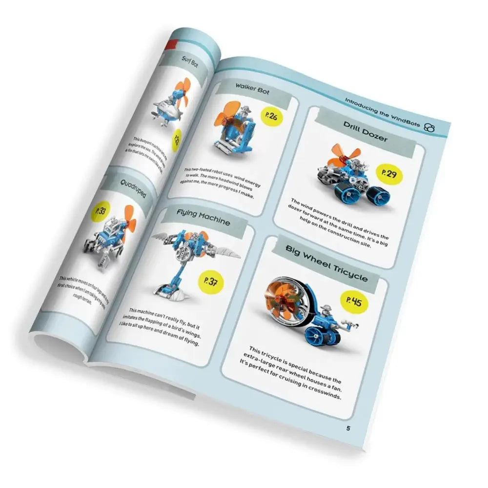 Thames & Kosmos WindBots: 6-in-1 Wind-Powered Machine Kit