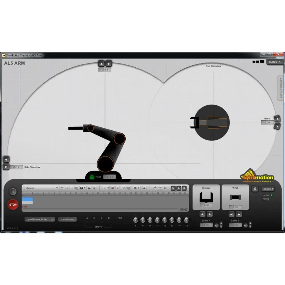 Lynxmotion FlowBotics Studio Graphical Programming Software - Free to Download