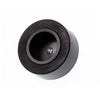 Large Rubber Wheel w/ Hub 28mm Diameter 2mm Shaft Hole Black