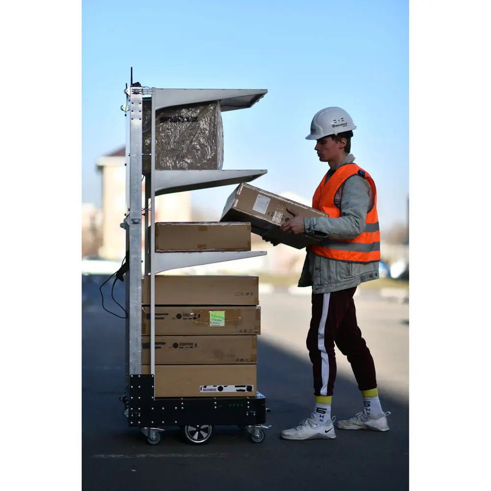 Marvelmind Autonomous Delivery Robot v100