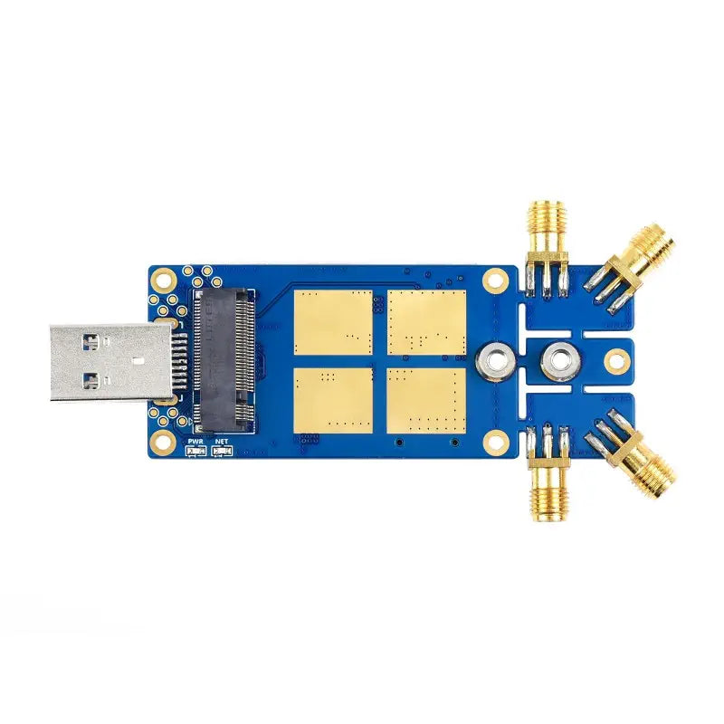 Waveshare 5G DONGLE Module, 4 Antennas, USB3.1 Port, Heatsink