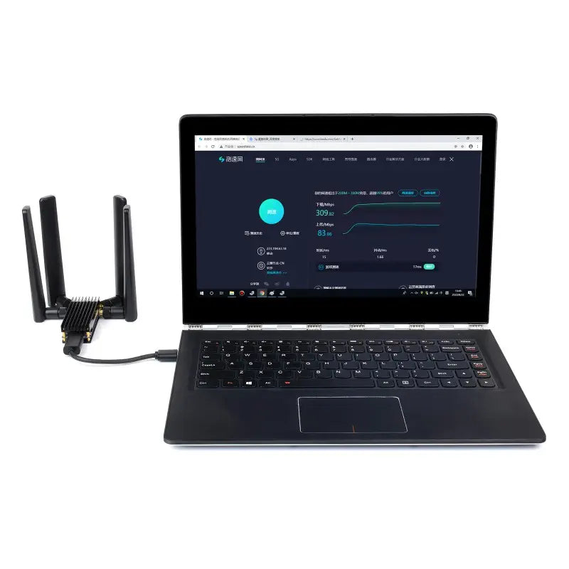 Waveshare 5G DONGLE Module, 4 Antennas, USB3.1 Port, Heatsink