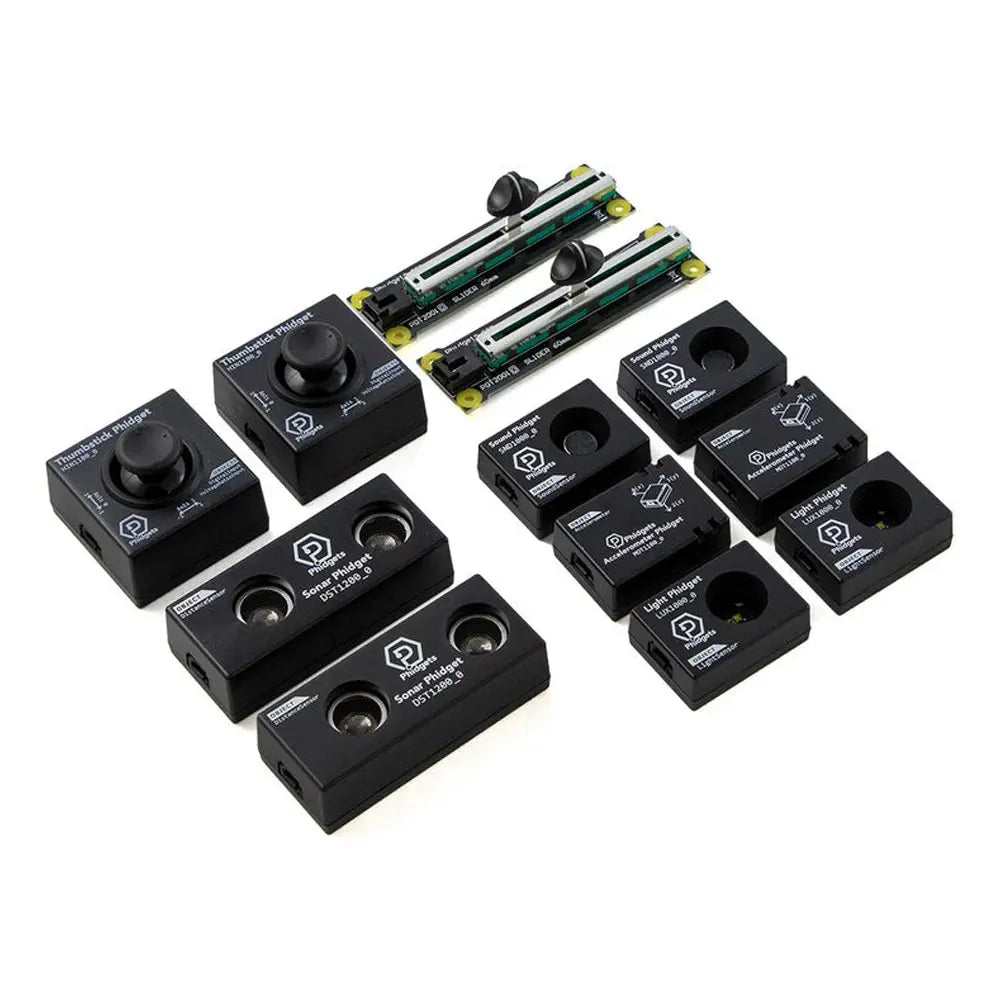 Getting Started Kit - Introduces Students to Phidgets (Classroom Bundle 12x)