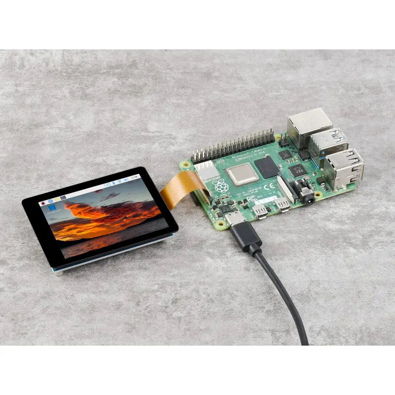2.8inch Capacitive Touch Display for RPi, 480x640, DSI, IPS, Laminated Screen