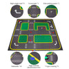 Yahboom Autopilot Track Map UV printing canvas (2.8m*3.2m)