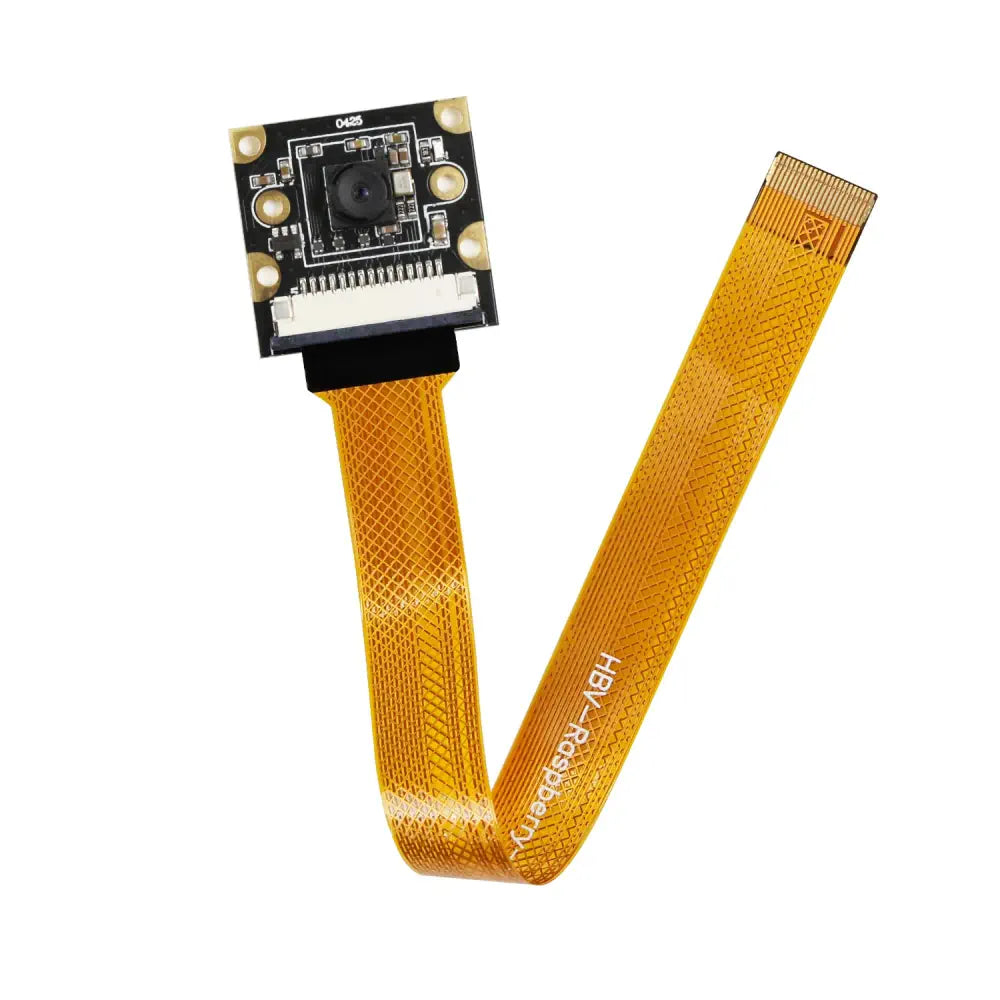Raspberry Pi 5 120° View Angle Camera IMX219 8MP Free 22Pin-FPC 15CM Connecting Cable and Acrylic Bracket