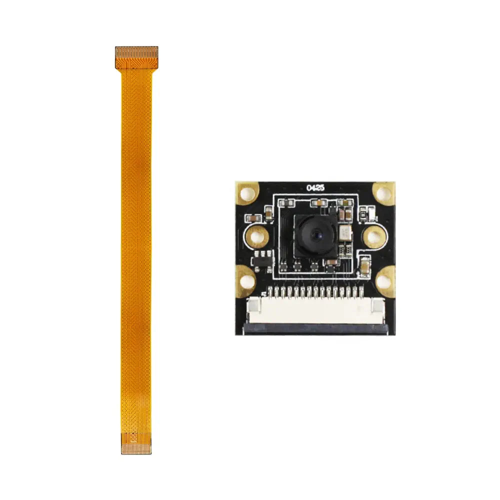 Raspberry Pi 5 120° View Angle Camera IMX219 8MP Free 22Pin-FPC 15CM Connecting Cable and Acrylic Bracket