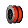 1KG UP Fila PLA for 3D Printer, 1.75mm, 2*500g, Scarlet Orange