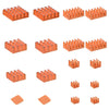 Copper Heatsink Kit for Raspberry Pi 5 / 4B / 3B+ (18x)