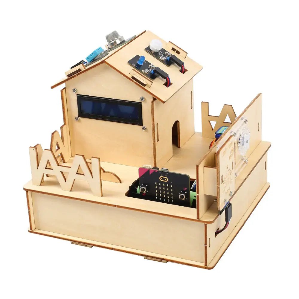 ACEBOTT QE006 Smart Home IoT Starter Kit With Arduino/ACECode(Scratch) without Micro:Bit Board