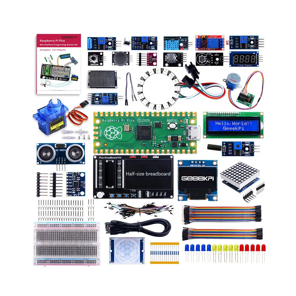 Raspberry Pi Pico MicroPython Sensor & Programming Kit