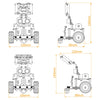 AI Vision Robot Nexbit, micro:bit Programming Educational Robot, Support WonderCam Smart Vision Module (Standard kit/with microbit)
