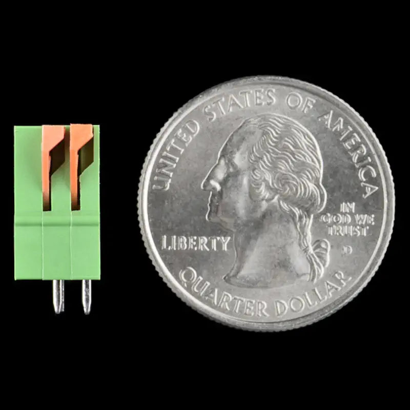 Sparkfun Spring Terminals - PCB Mount (2-Pin)
