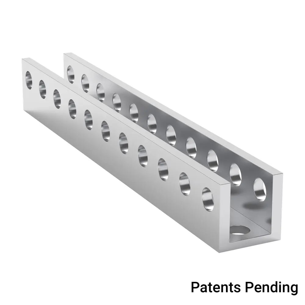 ServoCity 1101 Series U-Beam (11 Hole, 88mm Length)