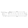 ServoCity 1103 Series L-Beam 12 Hole, 96mm Length (2x)