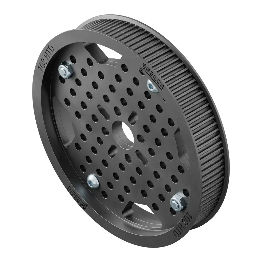 ServoCity 3402 Series 3mm HTD Pitch Plastic Hub Mount Timing Belt Pulley (14mm Bore, 108T)