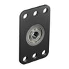 ServoCity 5mm Bore Flat Pillow Block (16mm x 32mm Mounting Pattern) - 2 Pack