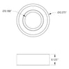ServoCity 3/16" ID Non-Flanged Ball Bearing (3/8" OD, 1/8" Thickness) - 2 Pack