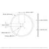 ServoCity 5" Acrylic Disc Wheel (Clear) - 2 Pack